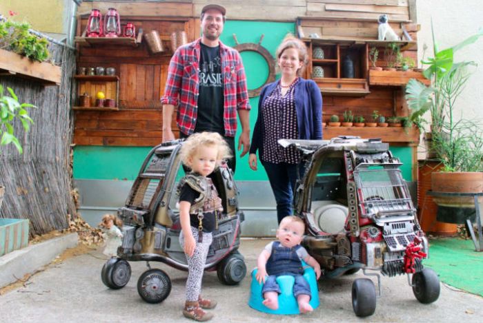Ayah Mengubah Mobil Mainan Anak Menjadi Sesuatu Yang Langsung Dari Mad Max