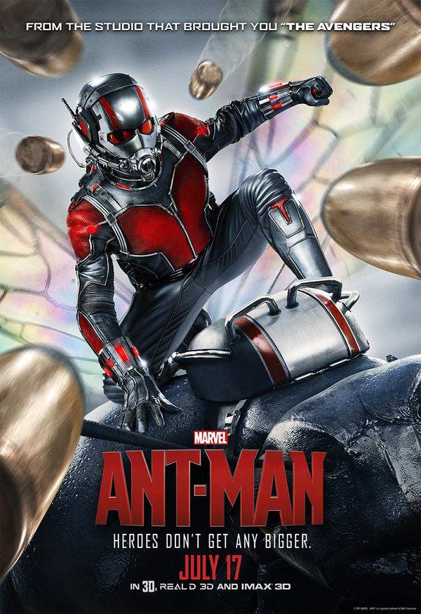 Ant-Man Rides Di Poster Baru