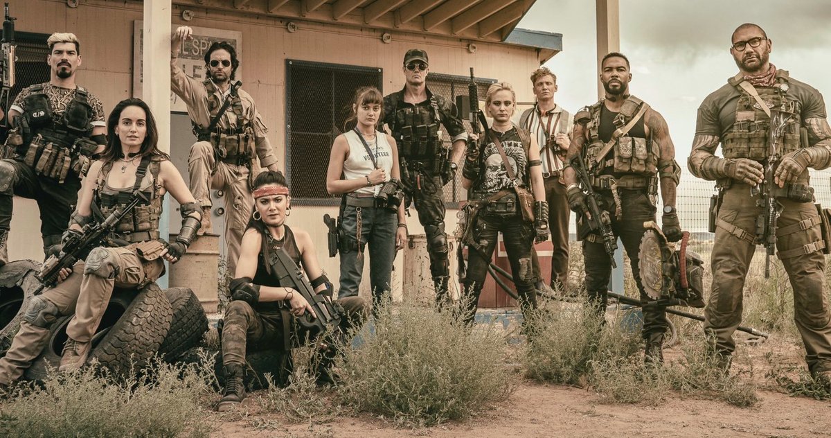 Army of the Dead Wraps Netflix, Zack Snyder Membagikan Foto Set Terakhir