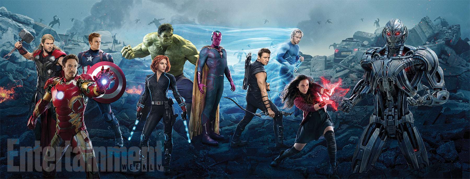 Avengers: Age Of Ultron Magazine Cover For Entertainment Weekly & Total Film Terungkap
