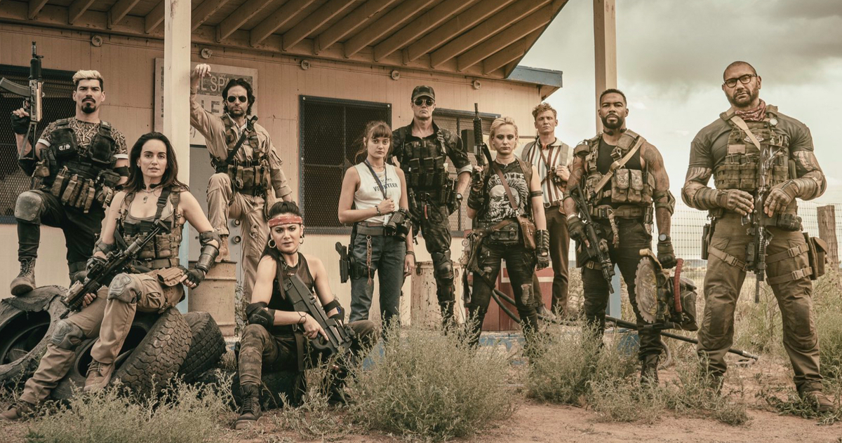 Foto Tentara Orang Mati Netflix Dibagikan oleh Dave Bautista