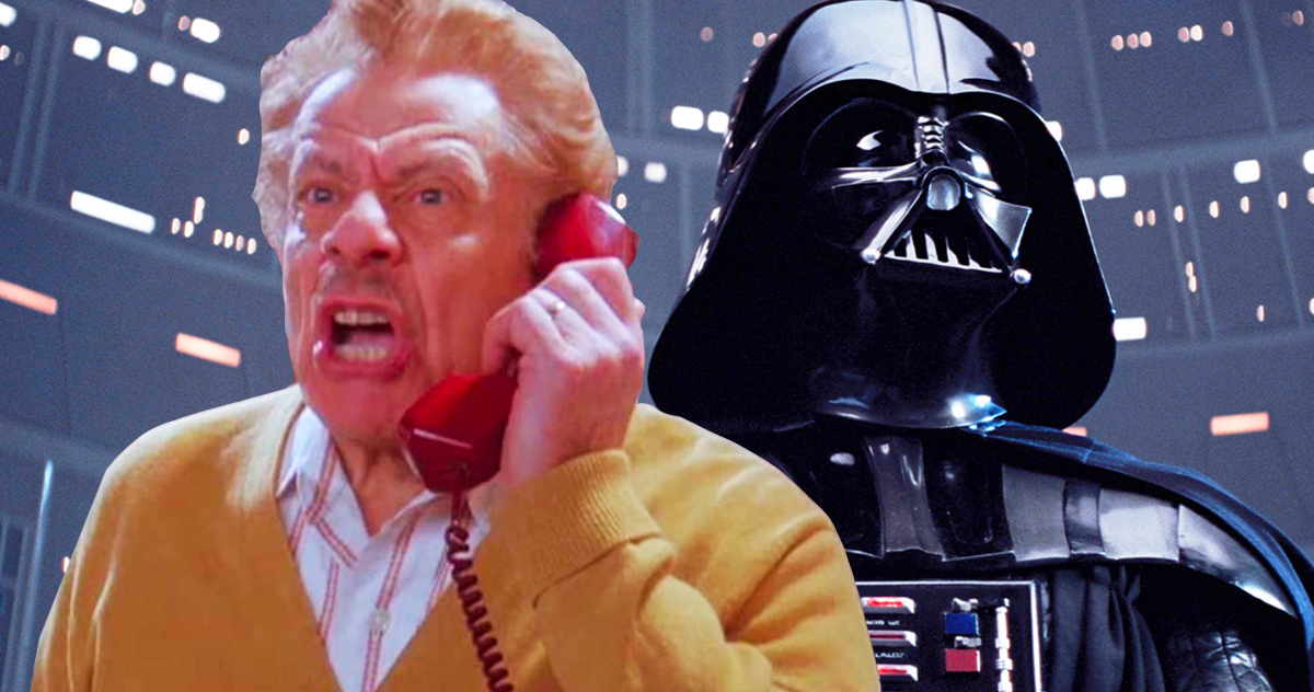 Ikon Seinfeld Frank Costanza Adalah Ranting Darth Vader dalam Video Star Wars Mashup