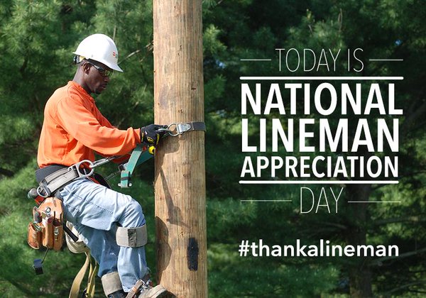 Klip dari Cable Guy To Celebrity National Lineman Appreciation Day 2017
