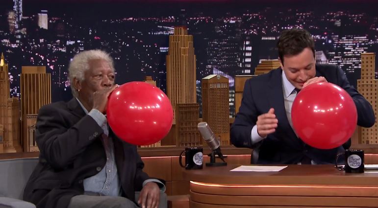 Morgan Freeman Tonight Show
