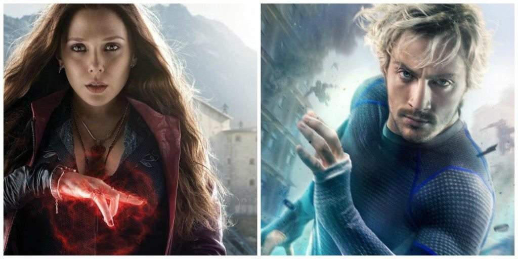 Scarlet Witch And Quicksilver Poster Untuk Avengers: Age Of Ultron