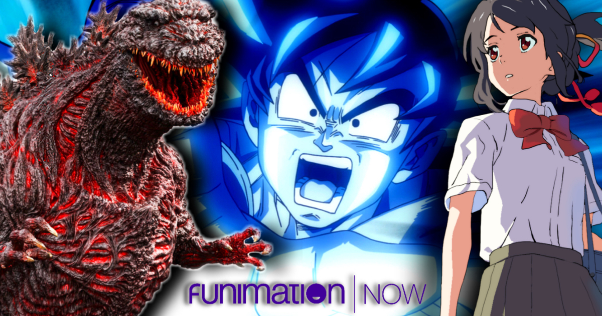 Shin Godzilla & Dragon Ball Z Headline FunimationNow's Summer Streaming Lineup
