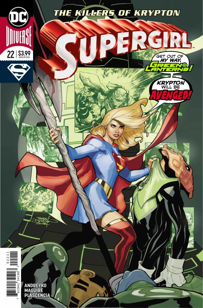 Supergirl dan Green Lantern Corps Bekerja Sama dalam Pratinjau Eksklusif