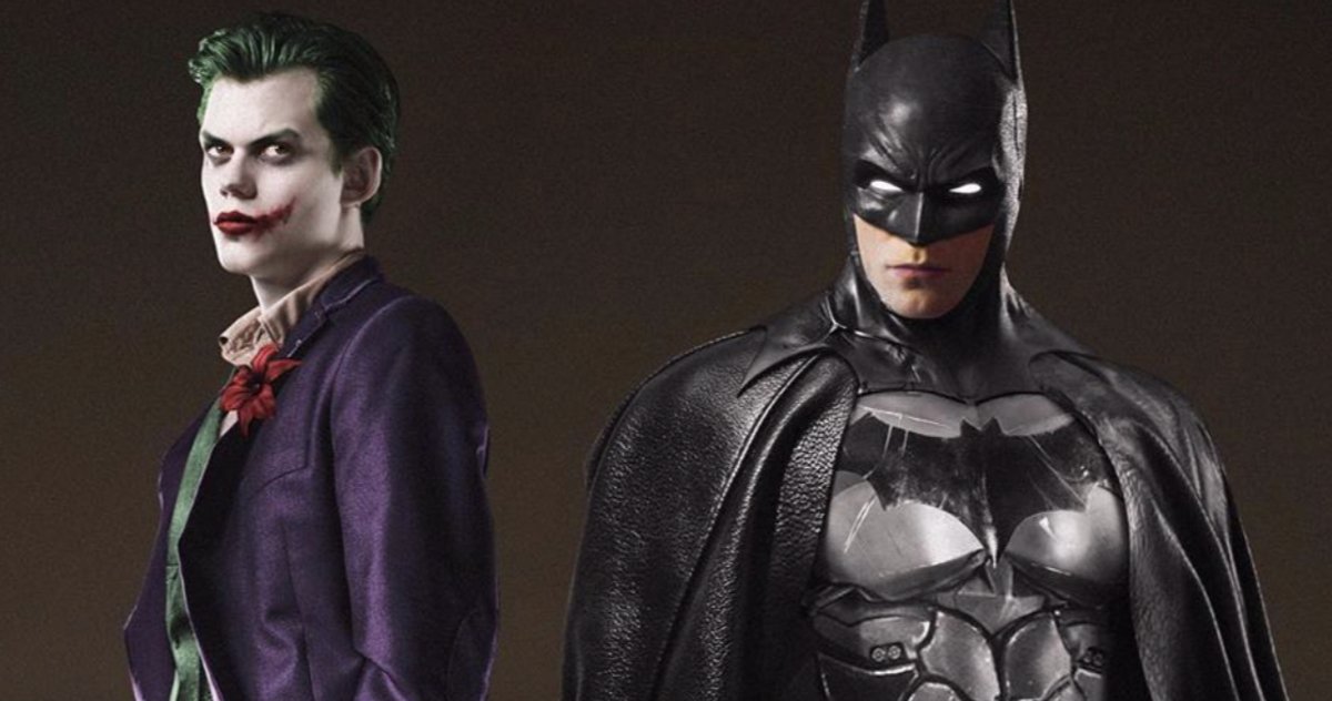 The Batman Fan Art Mengubah Aktor Pennywise Bill Skarsgard Menjadi Joker