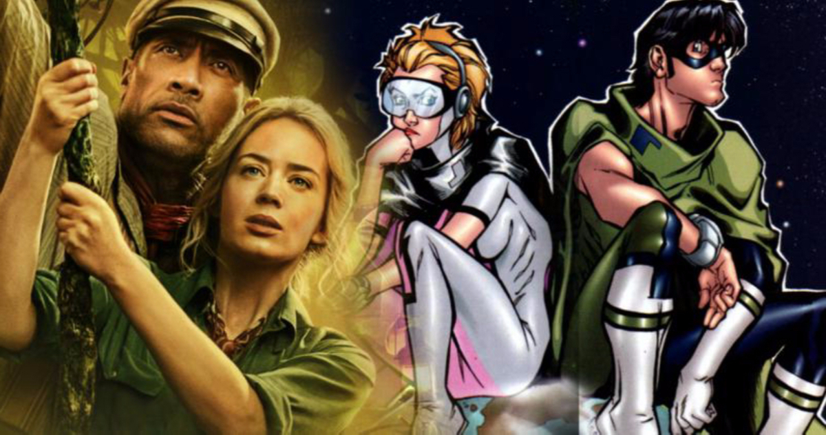 The Rock Dan Emily Blunt Membawa Bola Dan Rantai Film Superhero Mereka Ke Netflix