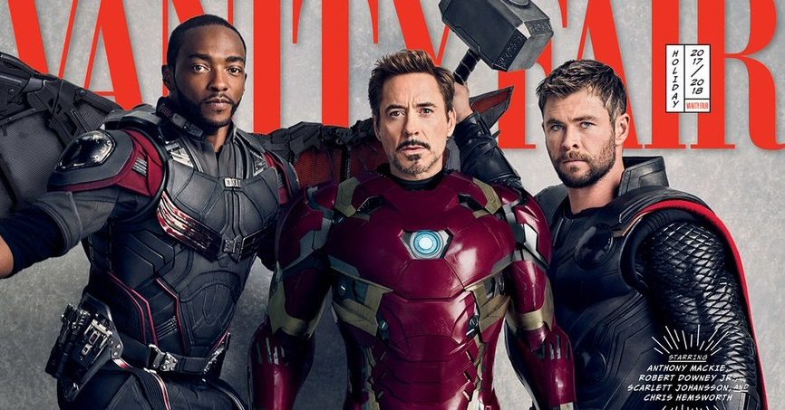 Vanity Fair Merilis Cover Majalah Merayakan 'Avengers: Infinity War' dan Hari Jadi 10 Tahun Marvel Studios