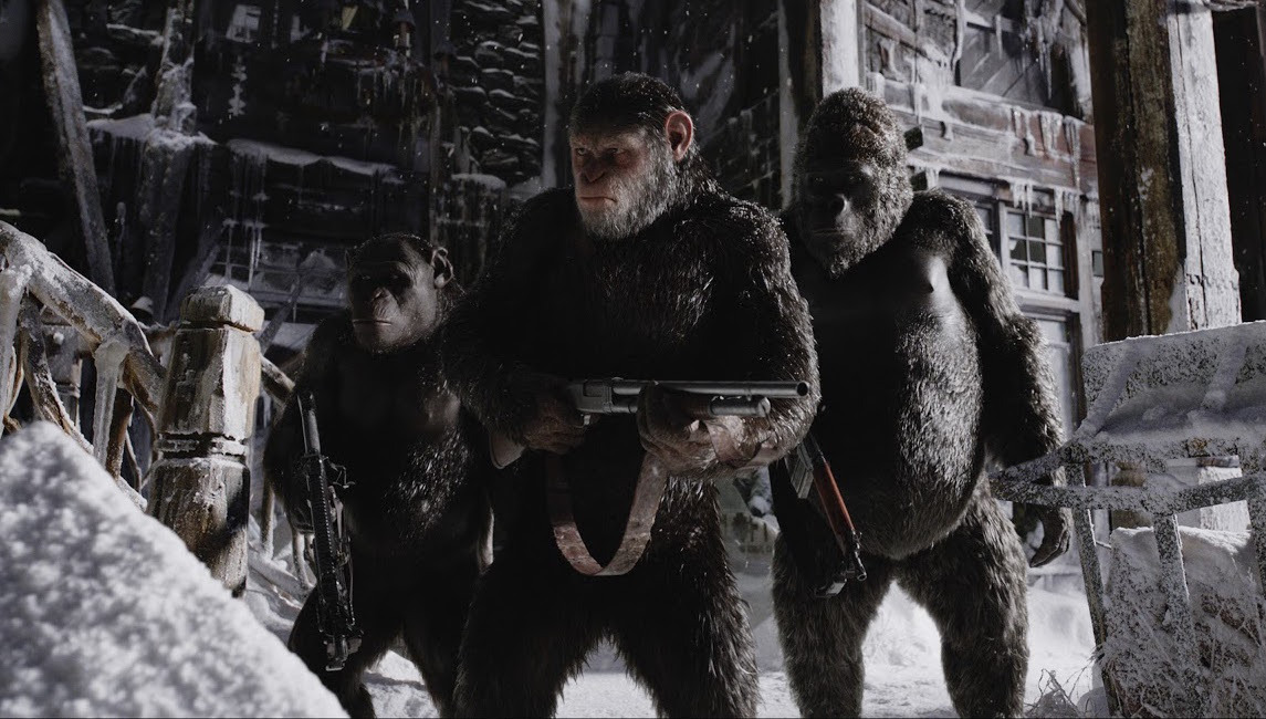 War for the Planet of the Apes: Steve Zahn Talks Bermain 'Scout' di Caesar's Army