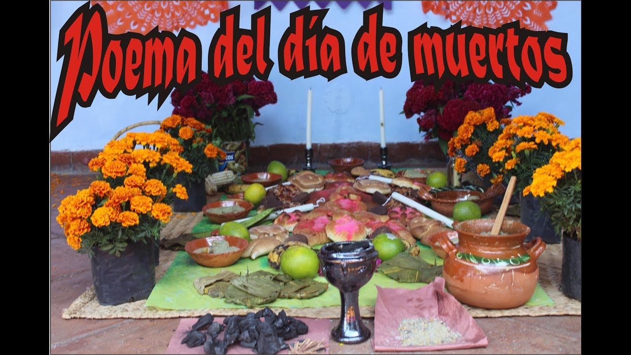 poemas de dia de muertos