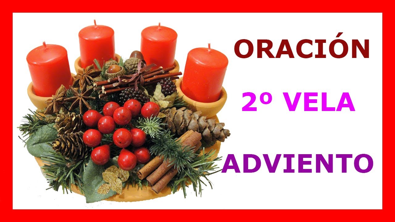 segunda vela de adviento oracion
