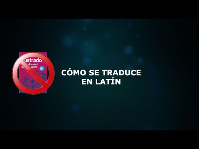 traductor latin