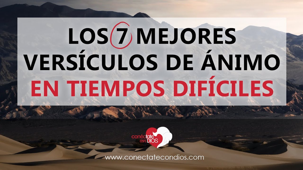 versiculos de animo